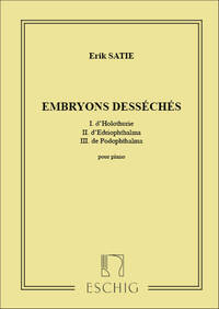 EMBRYONS DESSECHES PIANO PIANO