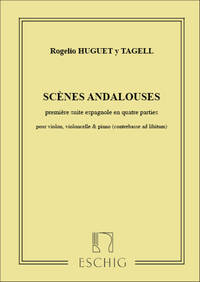 SCENE ANDALOUSE TRIO  MUSIQUE D'ENSEMBLE