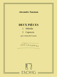 2 PIECES VIOLONCELLE-PIANO VIOLONCELLE