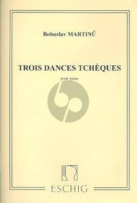 3 DANSES TCHEQUES PIANO