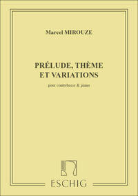 PRELUDE THEME ET VARIATIONS CONTREBASSE
