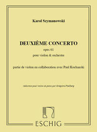 DEUXIEME CONCERTO OPUS 61 VIOLON