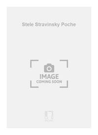 STELE STRAVINSKY POCHE ORCHESTRE
