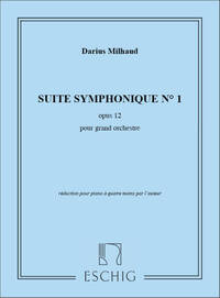 SUITE SYMPHONIQUE N. 1, OPUS 12 - POUR GRAND PIANO