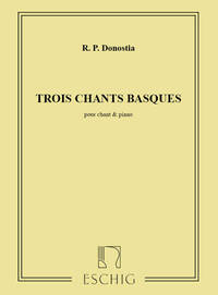 3 CHANTS BASQUES CHT-PIANO CHANT