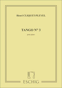 PLEYEL 5 TANGOS N 3 PIANO PIANO