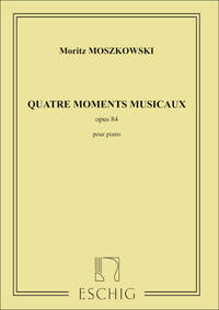 QUATRE MOMENTS MUSICAUX, OPUS 84 - POUR PIANO PIANO