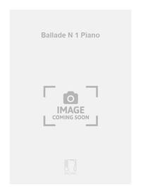 BALLADE N 1 PIANO PIANO