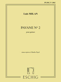 PAVANE II (PUJOL 1002) GUITARE