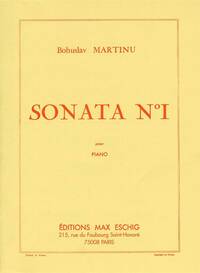 SONATE N 1 PIANO PIANO