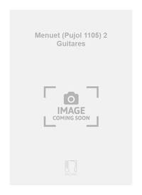 MENUET (PUJOL 1105) 2 GUITARES