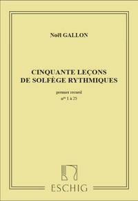 50 LECONS VOL 1 SOLFEGE RYTHMIQUES FORMATION MUSICALE