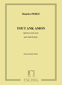 TOUT ANK AMON CHT-PIANO CHANT