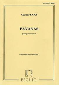 PAVANAS (PUJOL 1005) GUITARE