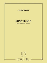 SONATE N 5 VIOLONCELLE/PIANO  VIOLONCELLE