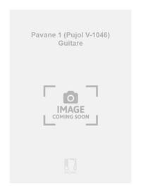 PAVANE V (PUJOL 1046) GUITARE
