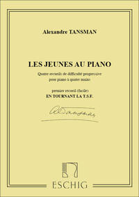 JEUNES AU PIANO VOL 1 4 MS (EN TOURNANT LA TSF ) PIANO