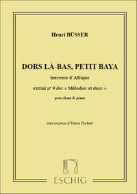 DORS LA-BAS..CHT-PIANO (PSICHARI  CHANT