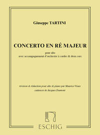 CONCERTO RE M ALTO-PIANO MUSIQUE D'ENSEMBLE
