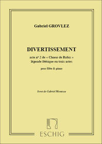 DIVERTISSEMENT FLUTE TRAVERSIERE