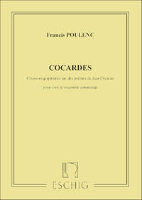 COCARDES PARTITION MUSIQUE D'ENSEMBLE