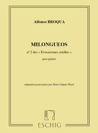 EVOCACIONES CRIOLLAS N 2 MILONGUEOS PIANO PIANO
