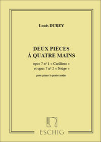 DEUX PIECES A QUATRE MAINS PIANO