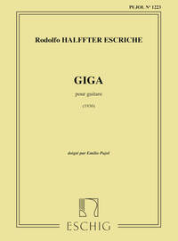 GIGA (PUJOL 1223) GUITARE