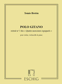 POLO GITANO VL-VLC-PIANO  MUSIQUE D'ENSEMBLE
