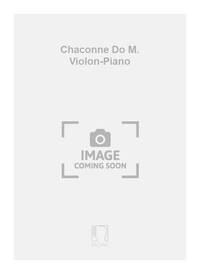 CHACONNE DO M. VIOLON-PIANO VIOLON