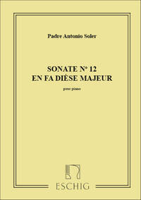 SONATE N 12 FA# M PIANO PIANO