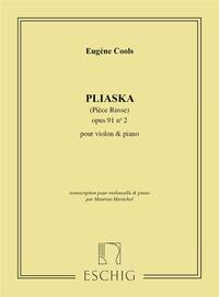 PLIASKA VIOLONCELLE-PIANO VIOLONCELLE