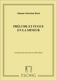 PRELUDE-FUGUE LA M 2 PIANOS PIANO
