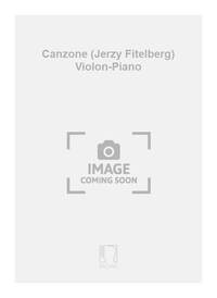 CANZONE (JERZY FITELBERG) VIOLON-PIANO VIOLON