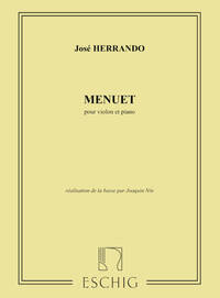 MENUET VL-PIANO VIOLON
