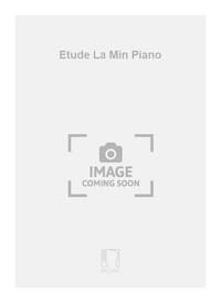 ETUDE LA MIN PIANO PIANO