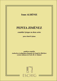 PEPITA JIMENEZ CHANT/PIANO (FR/ITA) CHANT