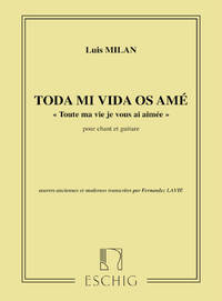 TODA MI VIDIA OS AME - TOUTE MA VIE JE VOUS AI