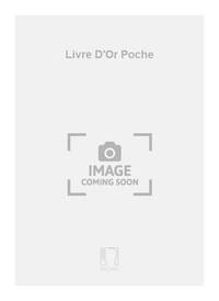 LIVRE D'OR POCHE  ORCHESTRE
