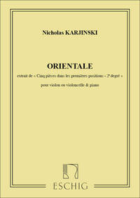 5 PIECES N 4 ORIENTALE VIOLONCELLE