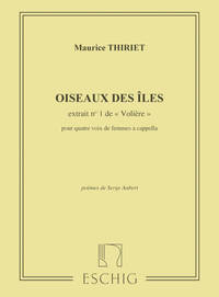 OISEAUX DES ILES 4 VX CHANT