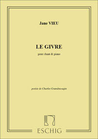 JANE LE GIVRE CHANT