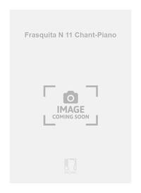 FRASQUITA N 11 CHANT-PIANO CHANT