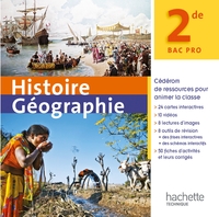 Histoire Géographie 2de Bac Pro - Cédérom ressources - Ed. 2013