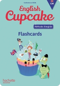 English Cupcake CM, Flashcards