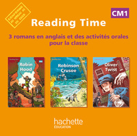 Reading Time CM1, CD audio classe des 3 ouvrages