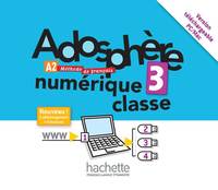 ADOSPHERE 3 - MANUEL NUMERIQUE ENRICHI POUR L'ENSEIGNANT (CARTE DE TELECHARGEMENT) - ADOSPHERE 1