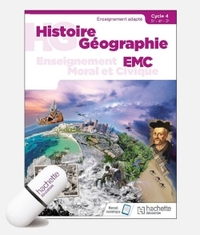 Histoire Géographie EMC Cycle 4 SEGPA, Clé USB du professeur