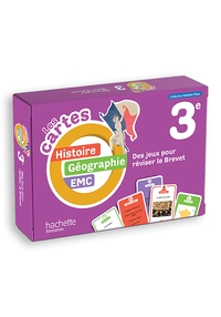 LES CARTES HISTOIRE-GEOGRAPHIE EMC BREVET 3E - ED. 2026