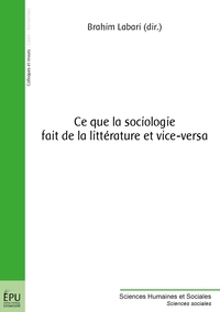 CE QUE LA SOCIOLOGIE FAIT DE LA LITTERATURE ET VICE-VERSA